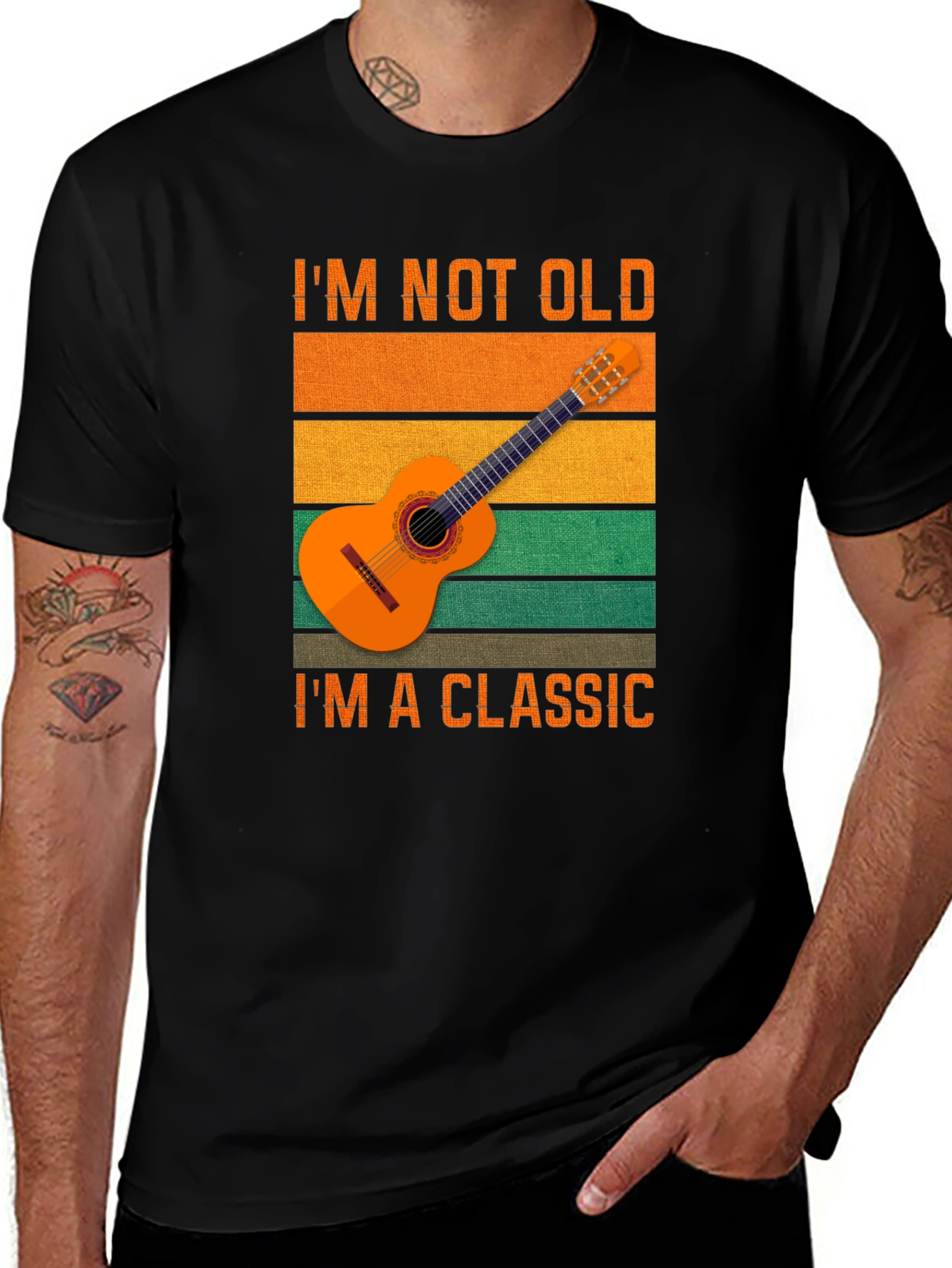 Im Not Old Im A Classic Guitar T-Shirt