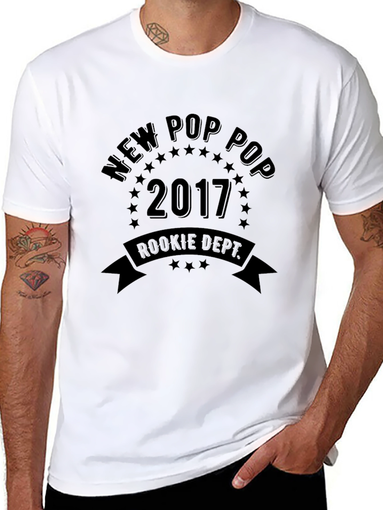 New Pop Pop 2017 Rookie Dept T-Shirt