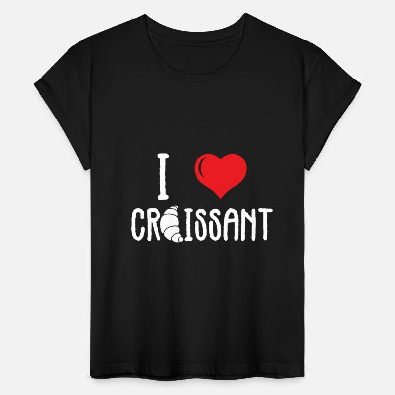 Love Croissant Bread Flaky Breakfast Patisseries
