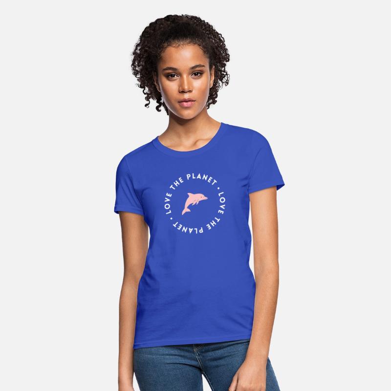 love the planet dolphin design