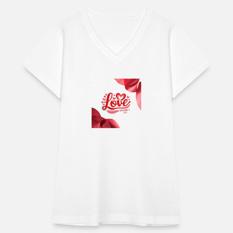 Love Valentine's Day - Romantic Hearts Design"