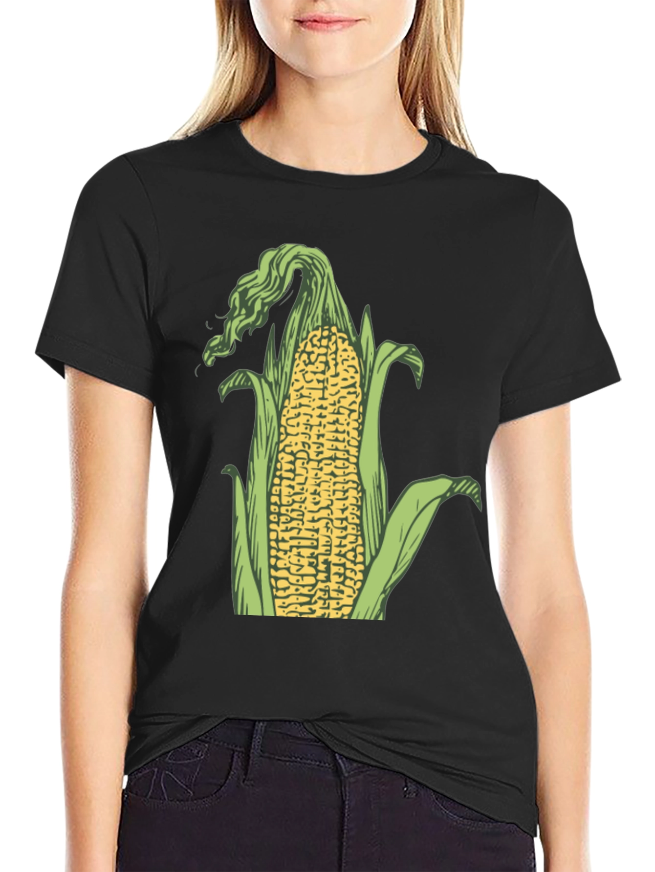 Corn Graphic Tee - Farm Fresh Style