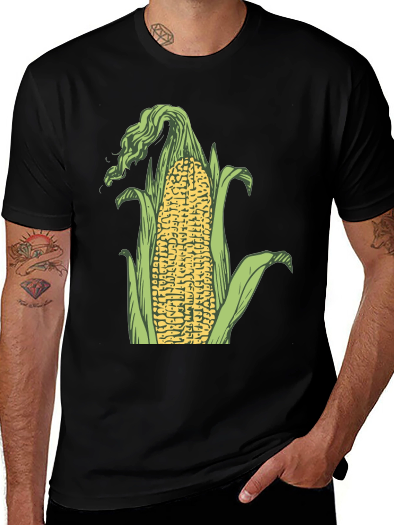 Corn Graphic Tee - Farm Fresh Style