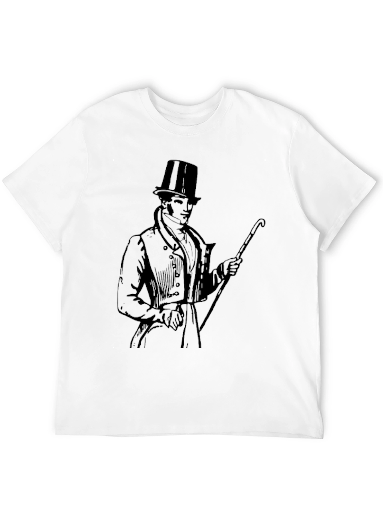 Gentleman Graphic Tee - Classic Style