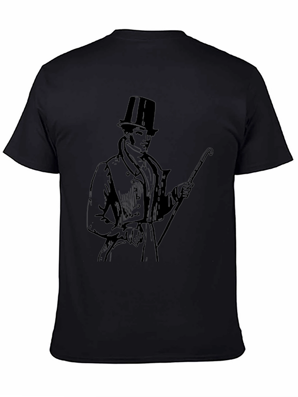 Gentleman Graphic Tee - Classic Style
