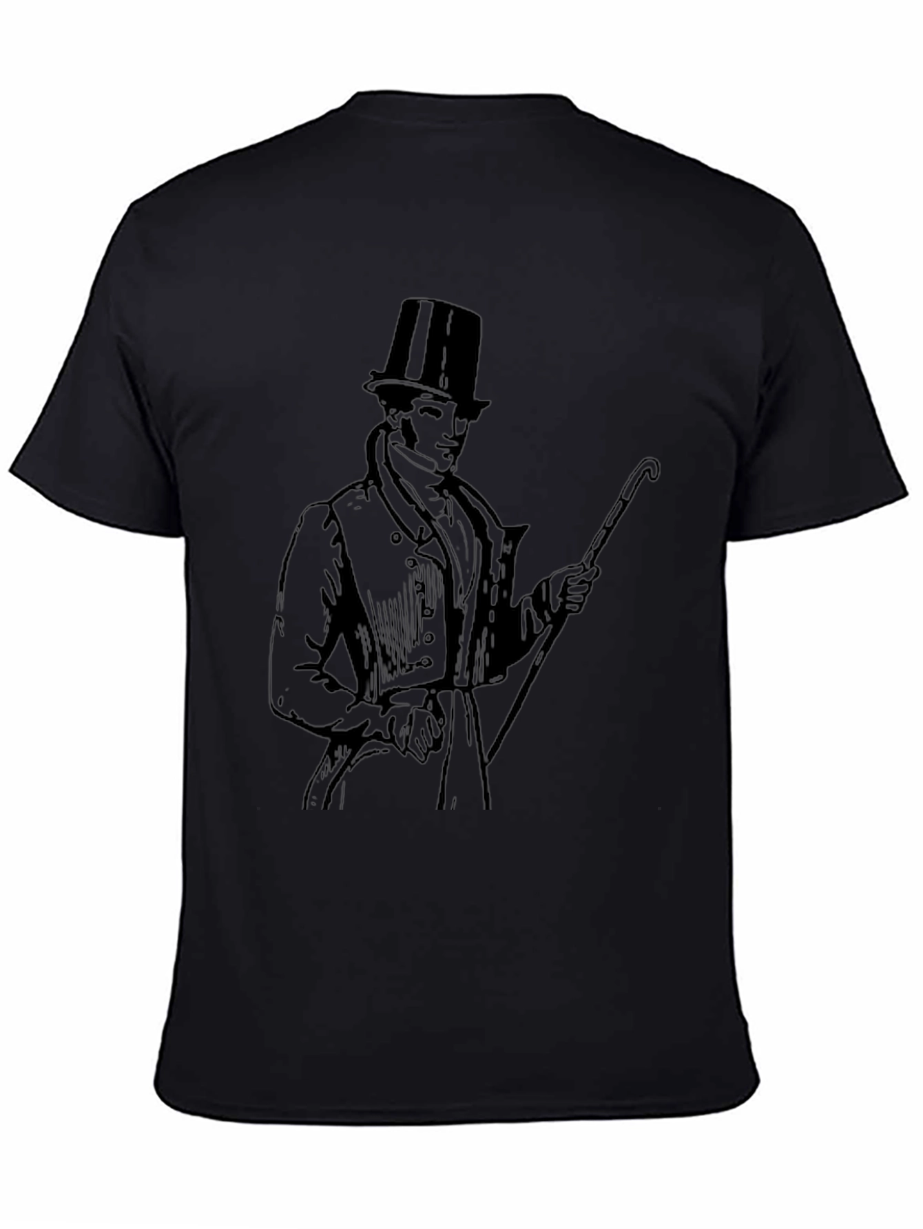 Gentleman Graphic Tee - Classic Style