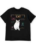 Anatomy of a Cat T-Shirt