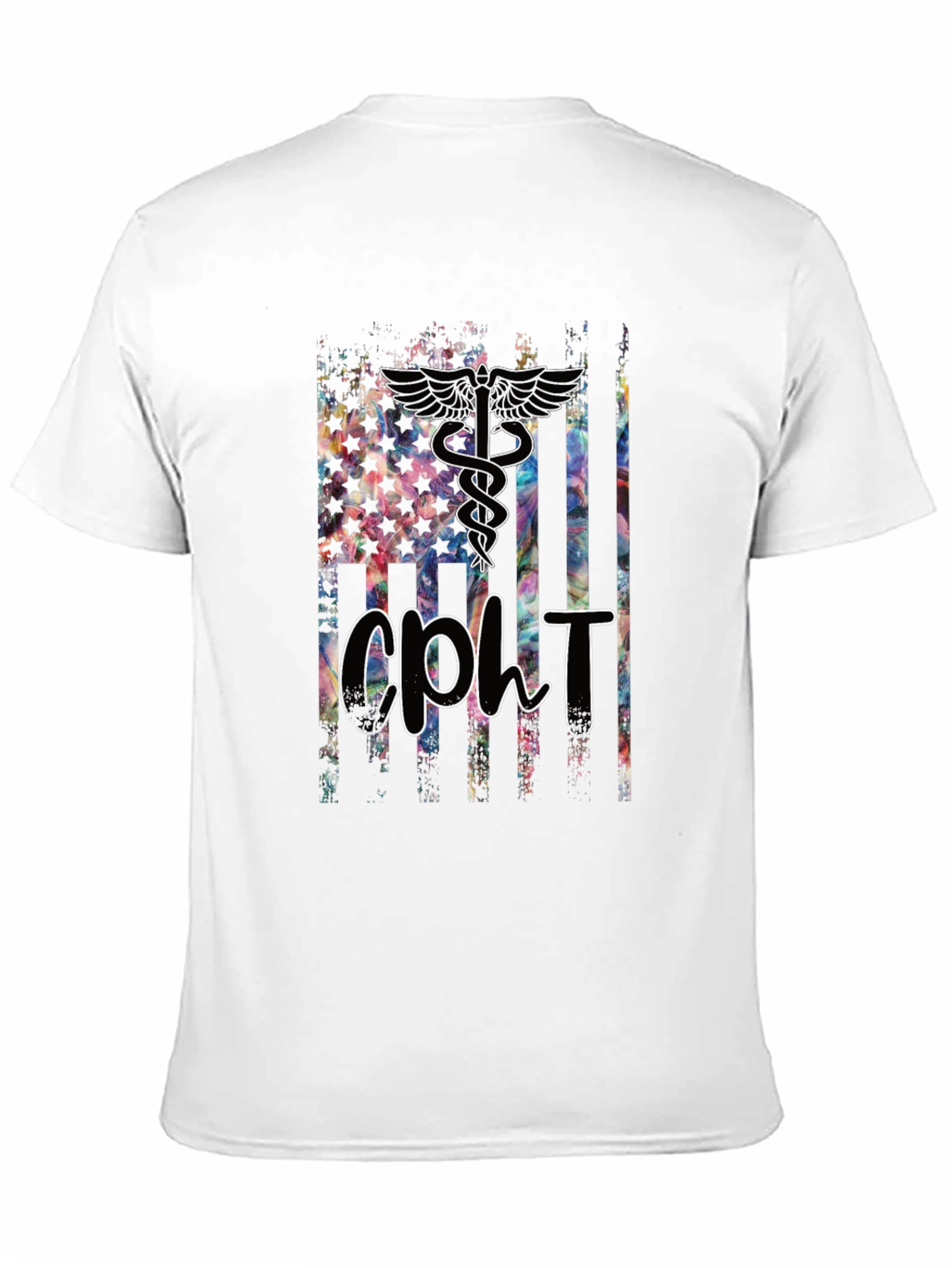 CPHT American Flag Graphic Tee - Black