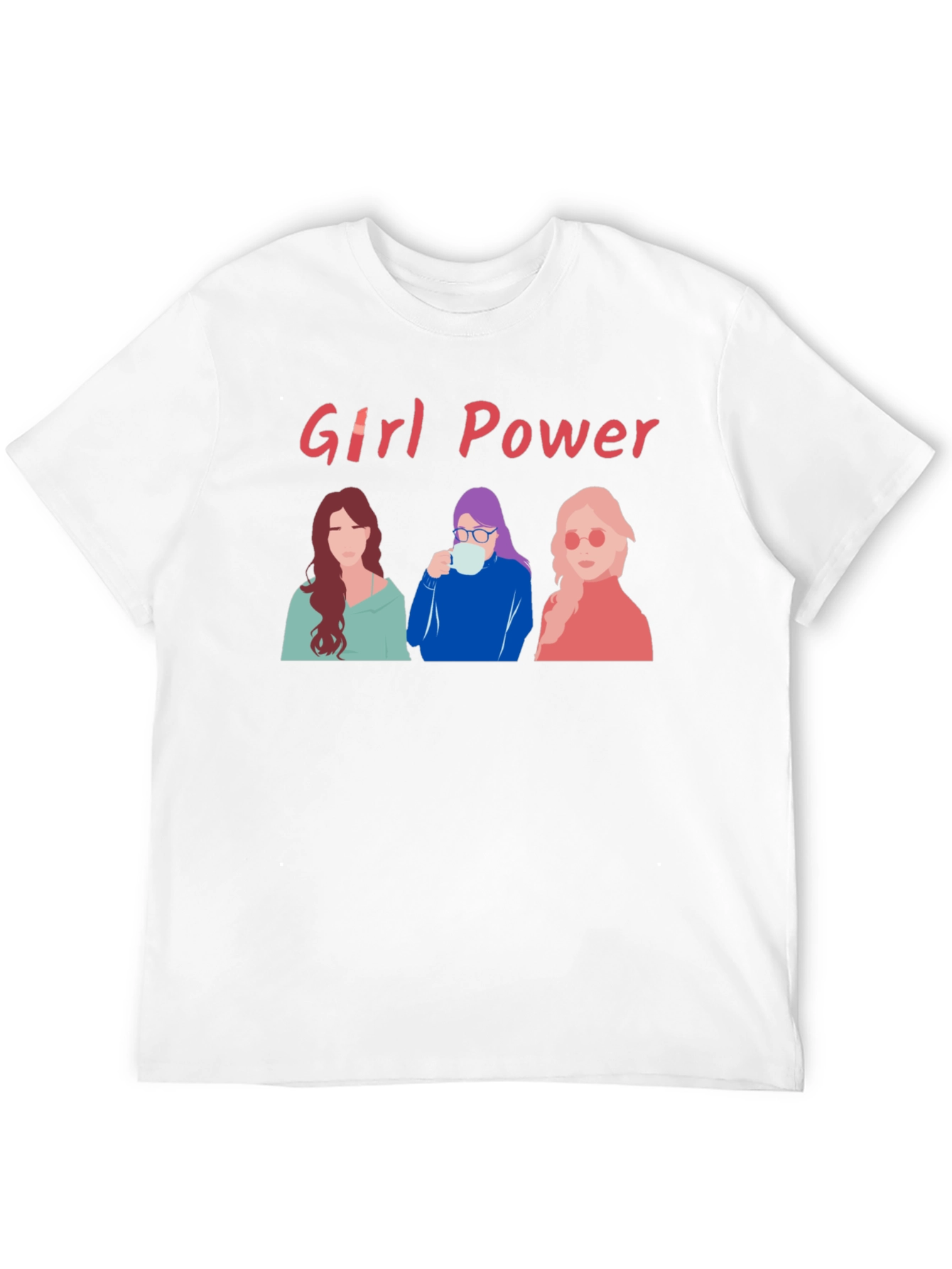 Girl Power Graphic Tee - Empowering Womens T-Shirt