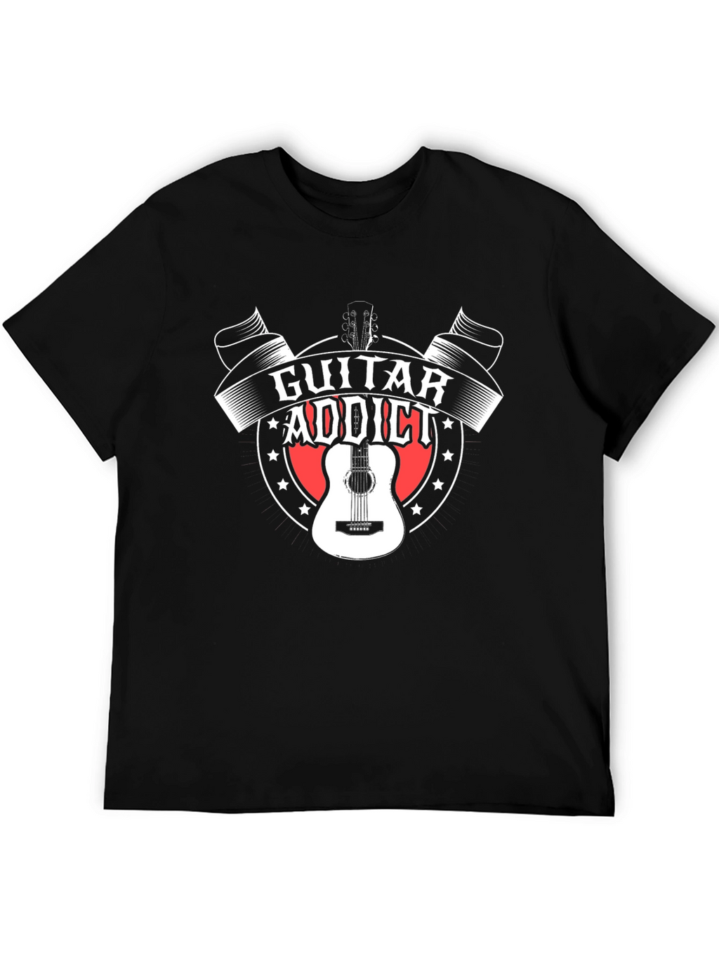 Guitar Addict Graphic T-Shirt