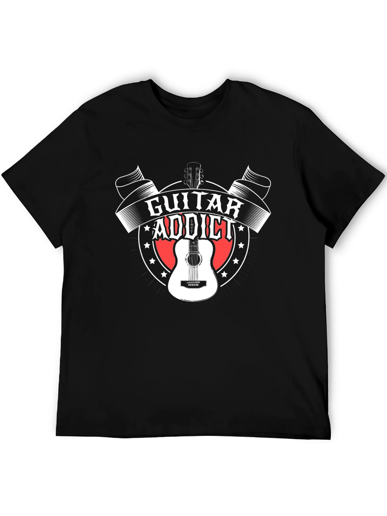 Guitar Addict Graphic T-Shirt