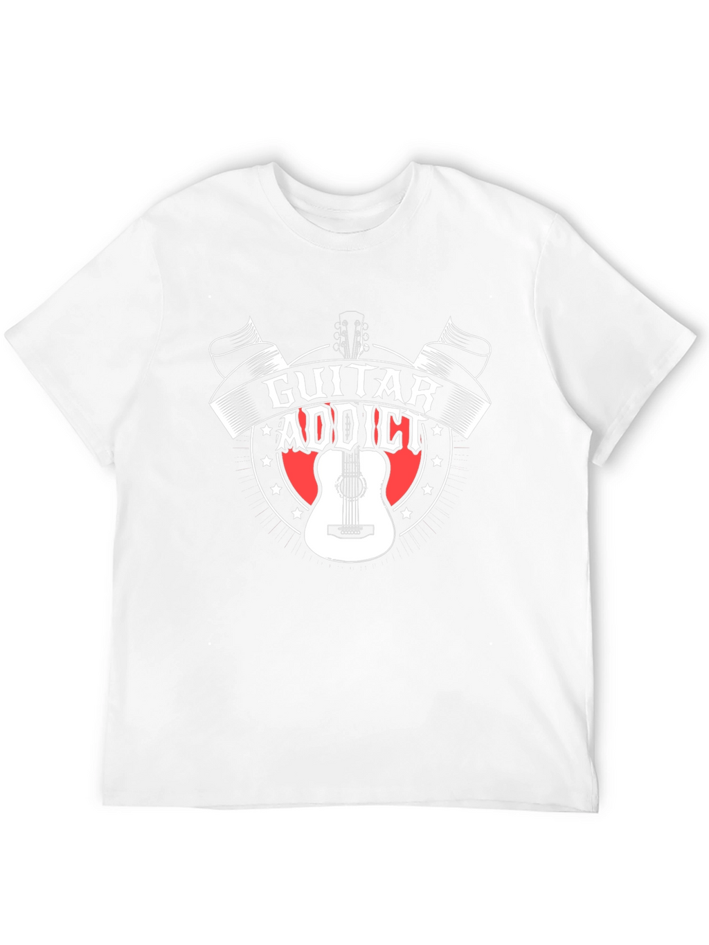 Guitar Addict Graphic T-Shirt