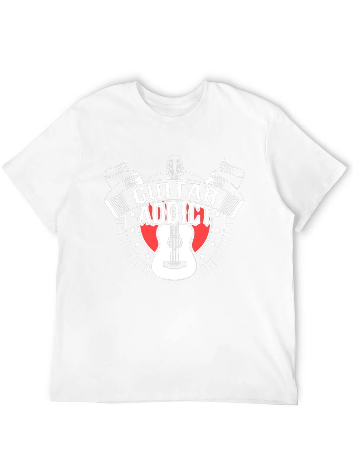 Guitar Addict Graphic T-Shirt