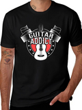 Guitar Addict Graphic T-Shirt