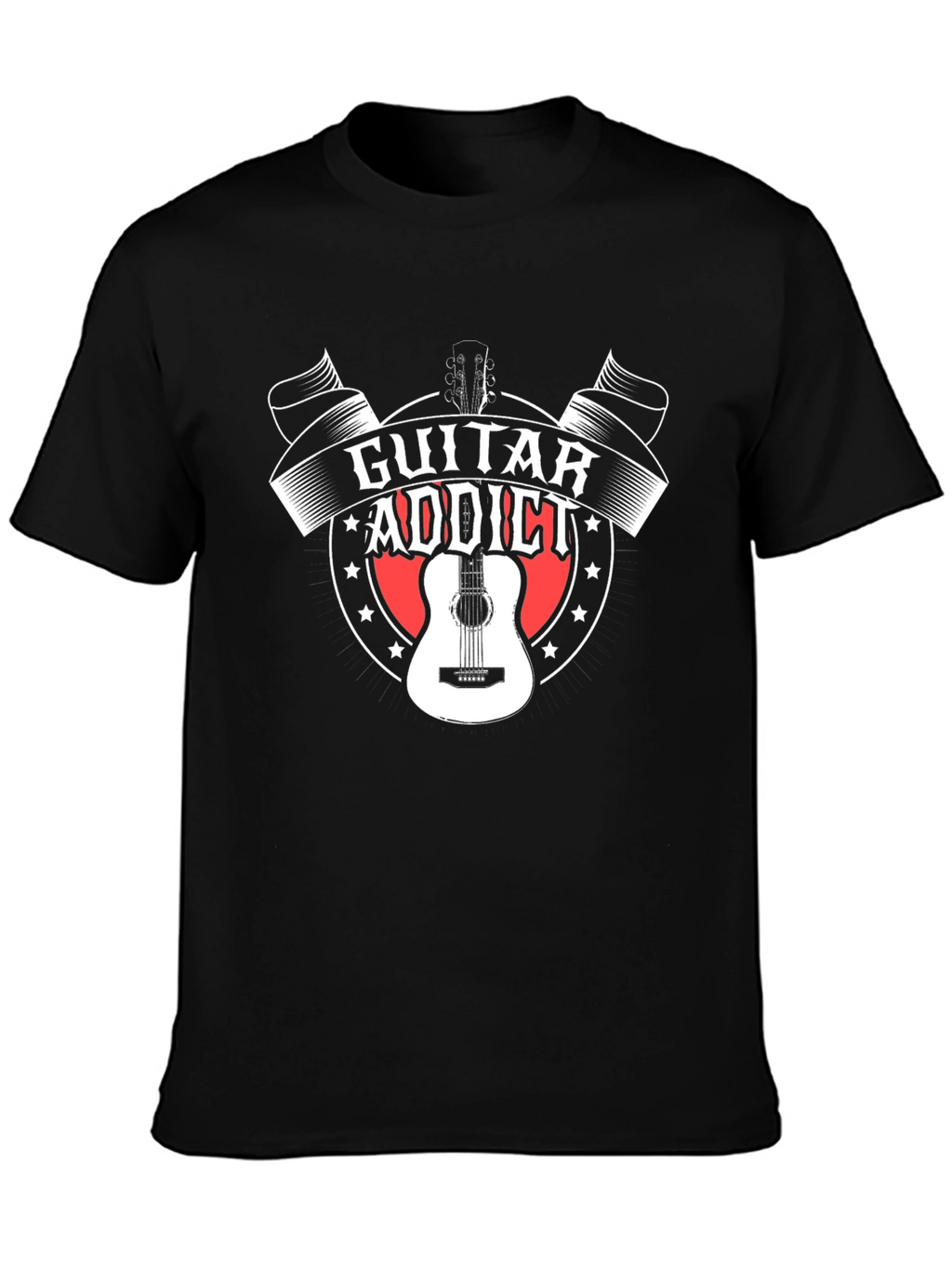 Guitar Addict Graphic T-Shirt