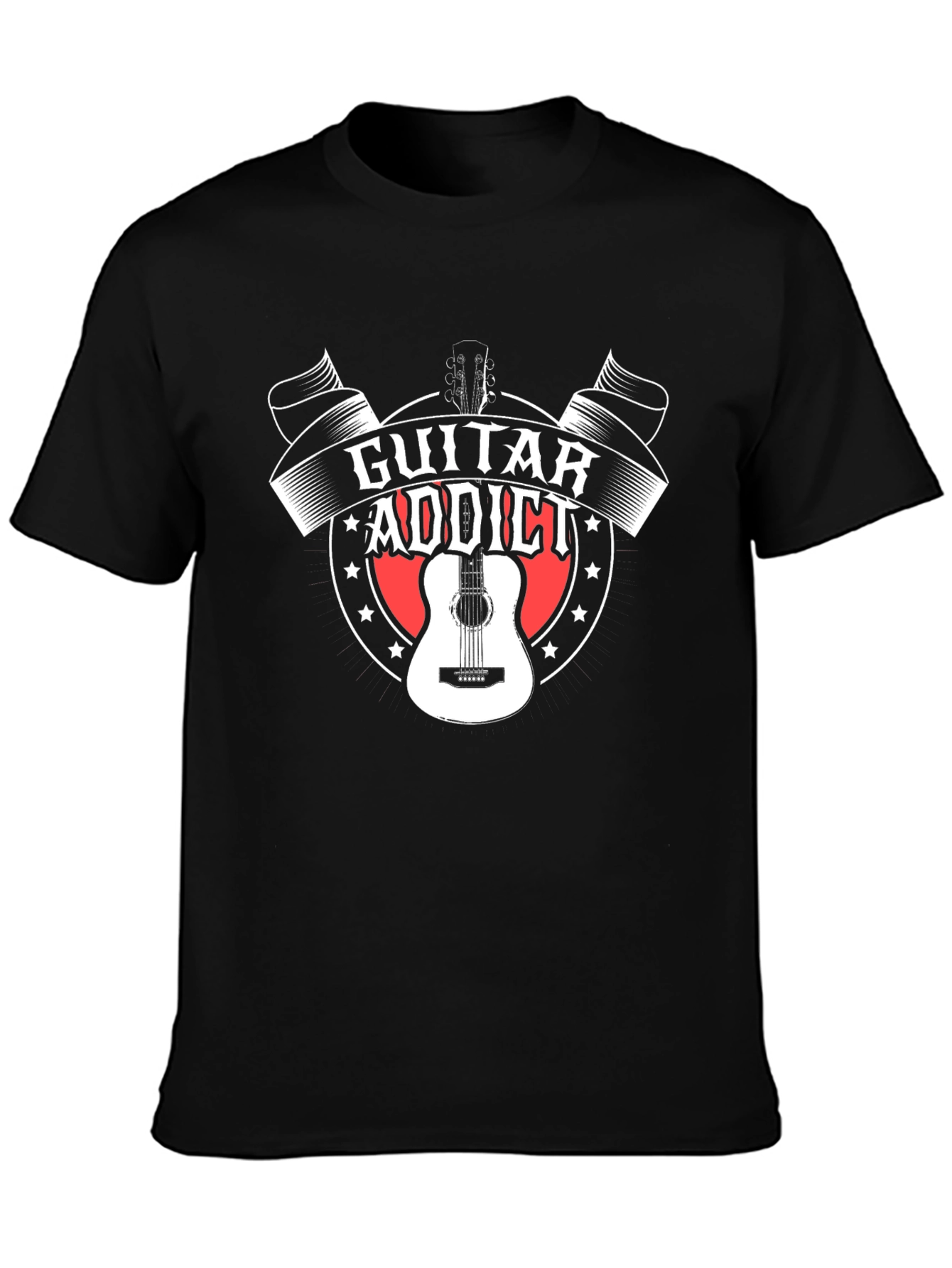 Guitar Addict Graphic T-Shirt