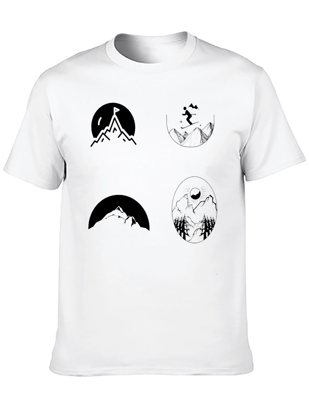 Mountain Graphic Tee - Adventure Awaits!