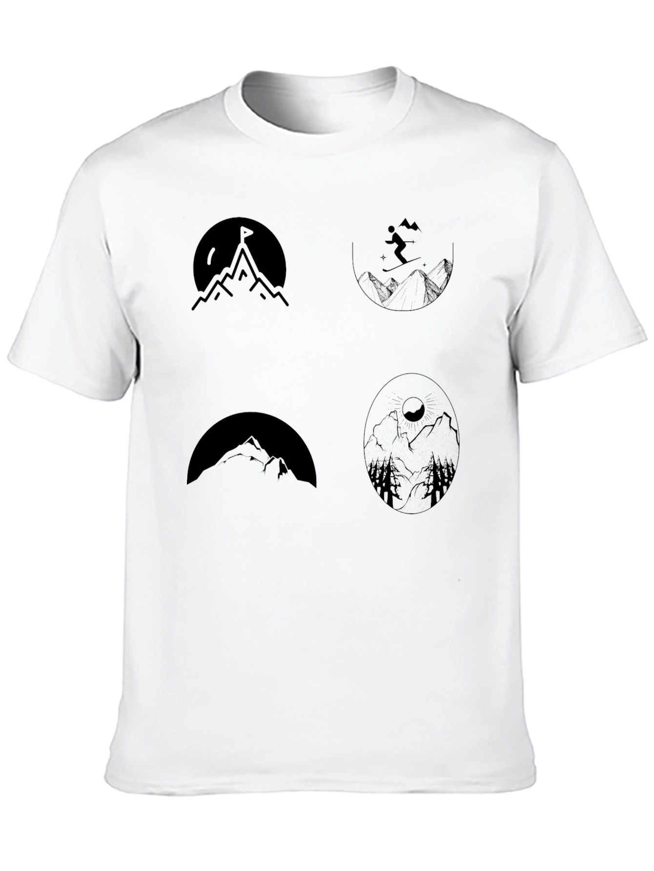 Mountain Graphic Tee - Adventure Awaits!
