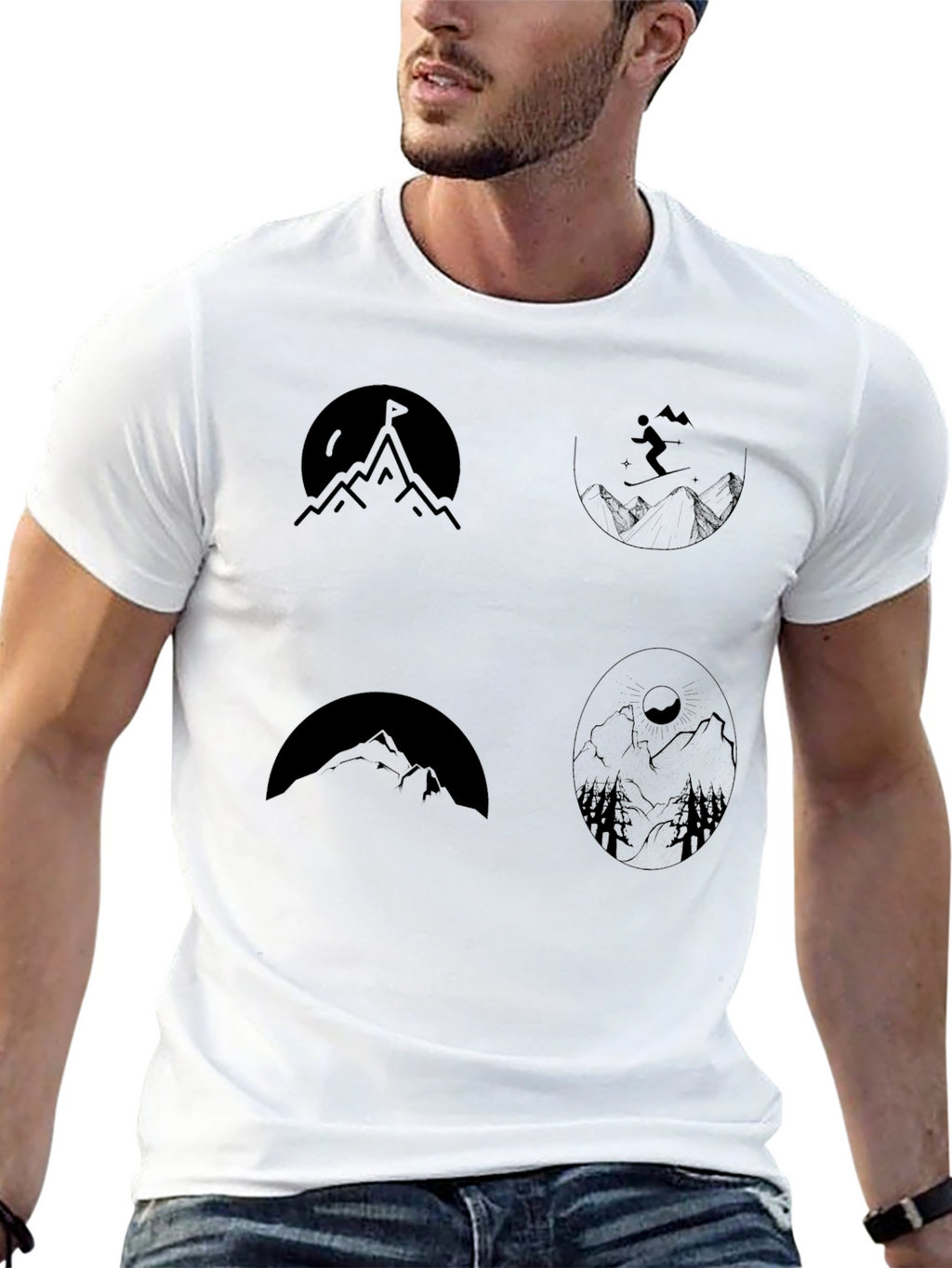 Mountain Graphic Tee - Adventure Awaits!