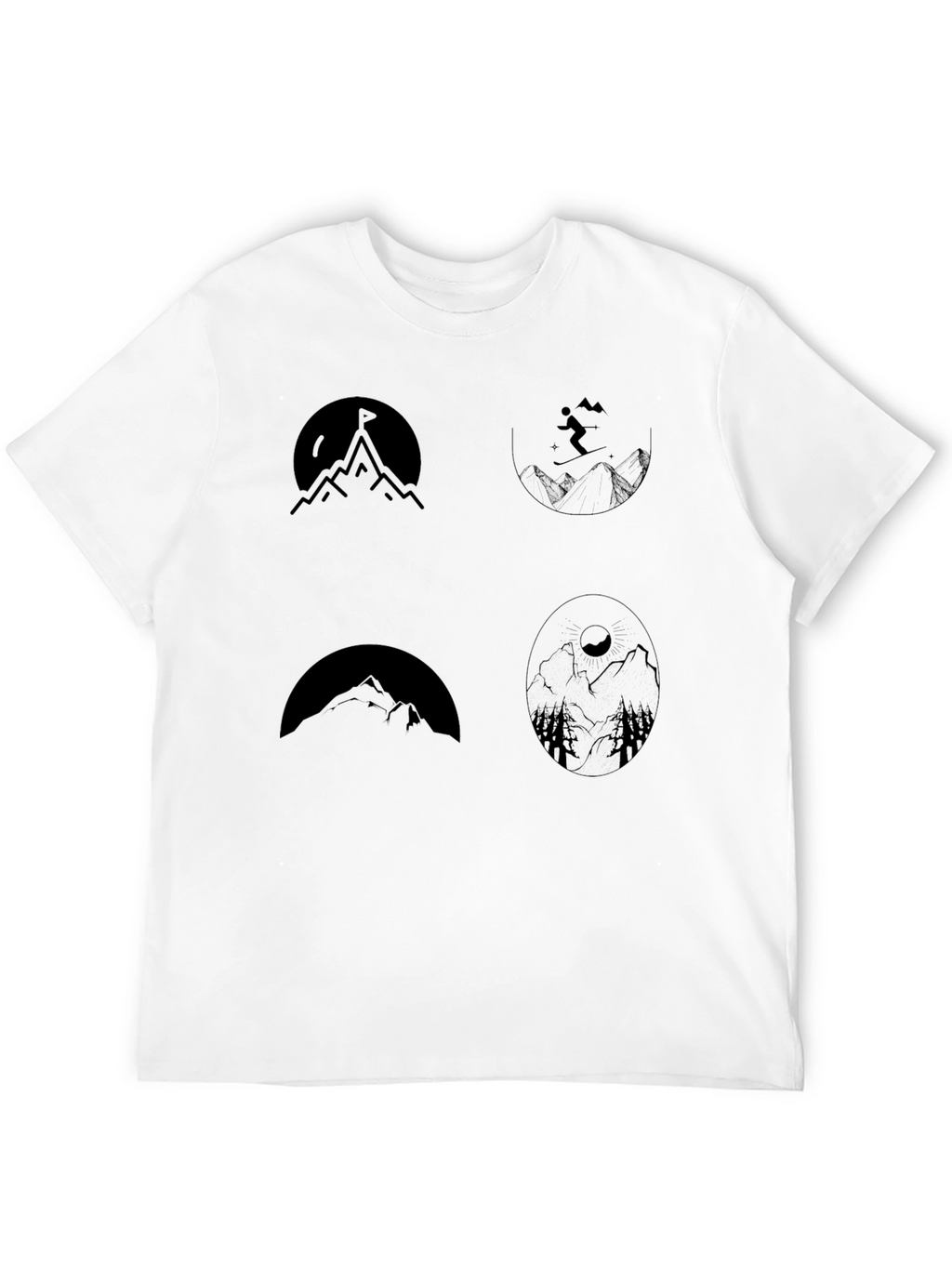 Mountain Graphic Tee - Adventure Awaits!