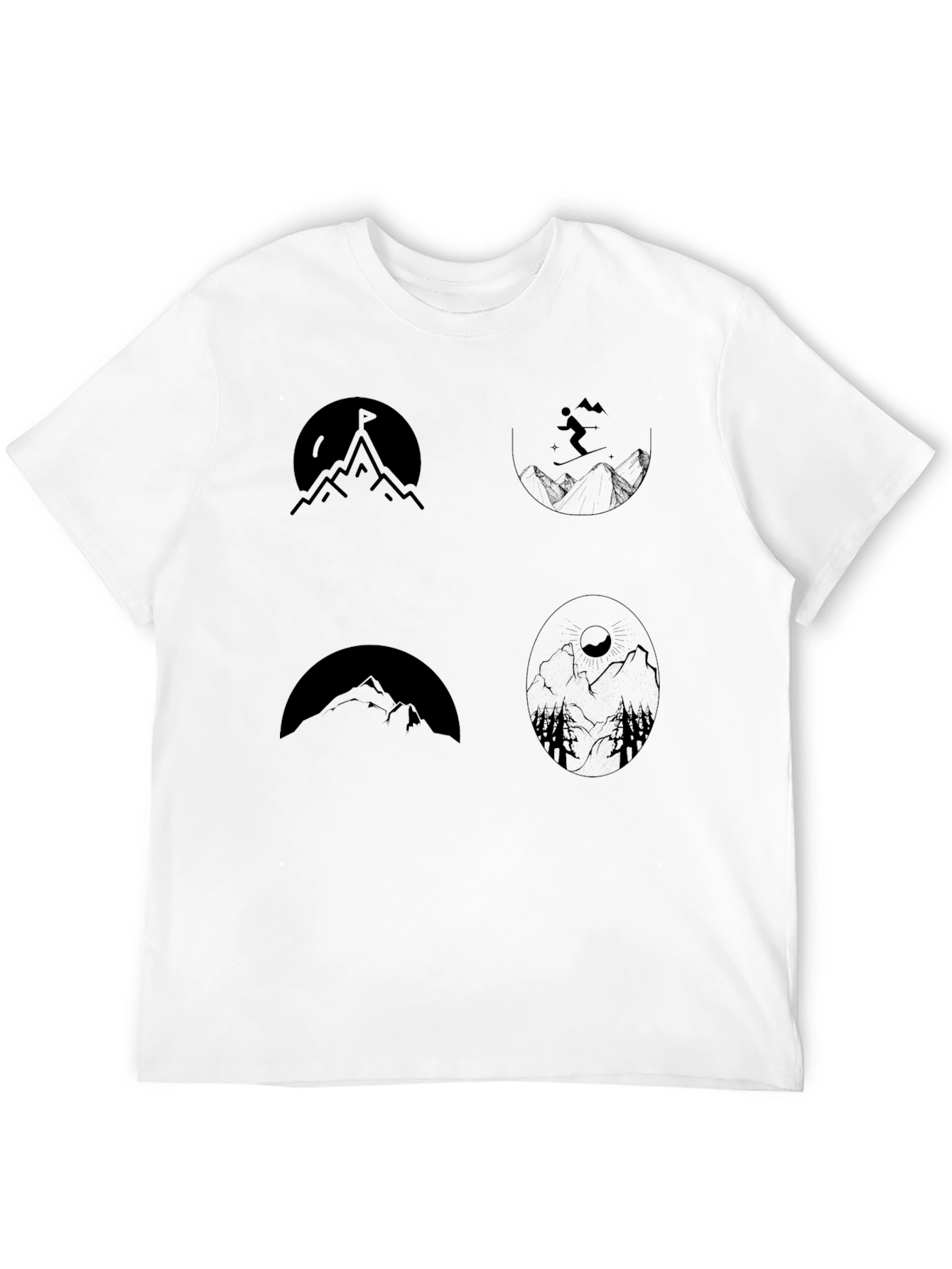 Mountain Graphic Tee - Adventure Awaits!