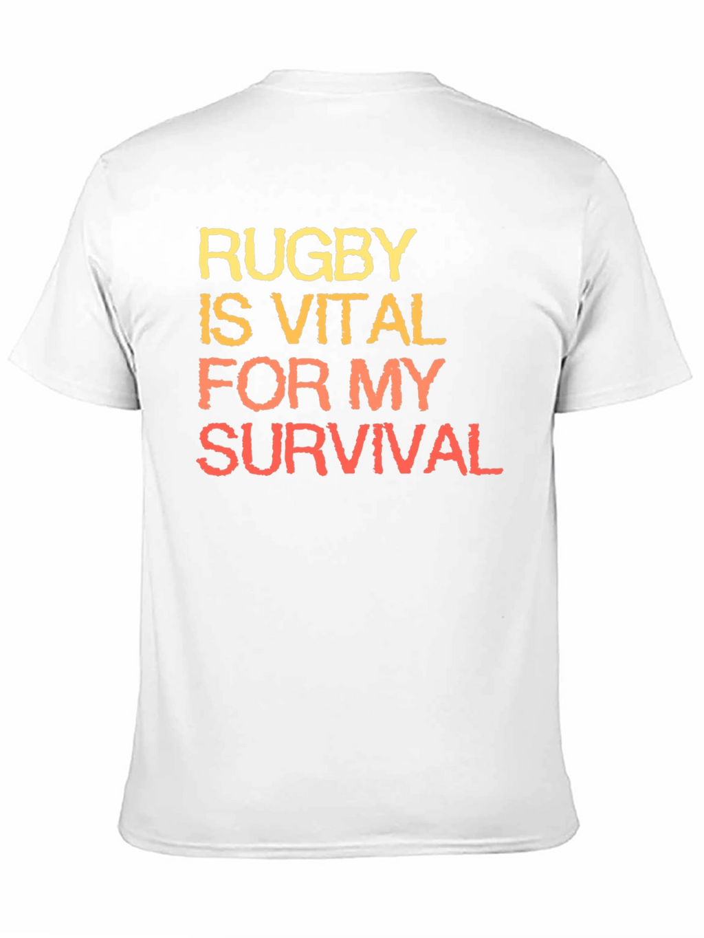 Rugby is Vital T-Shirt | Black Graphic Tee