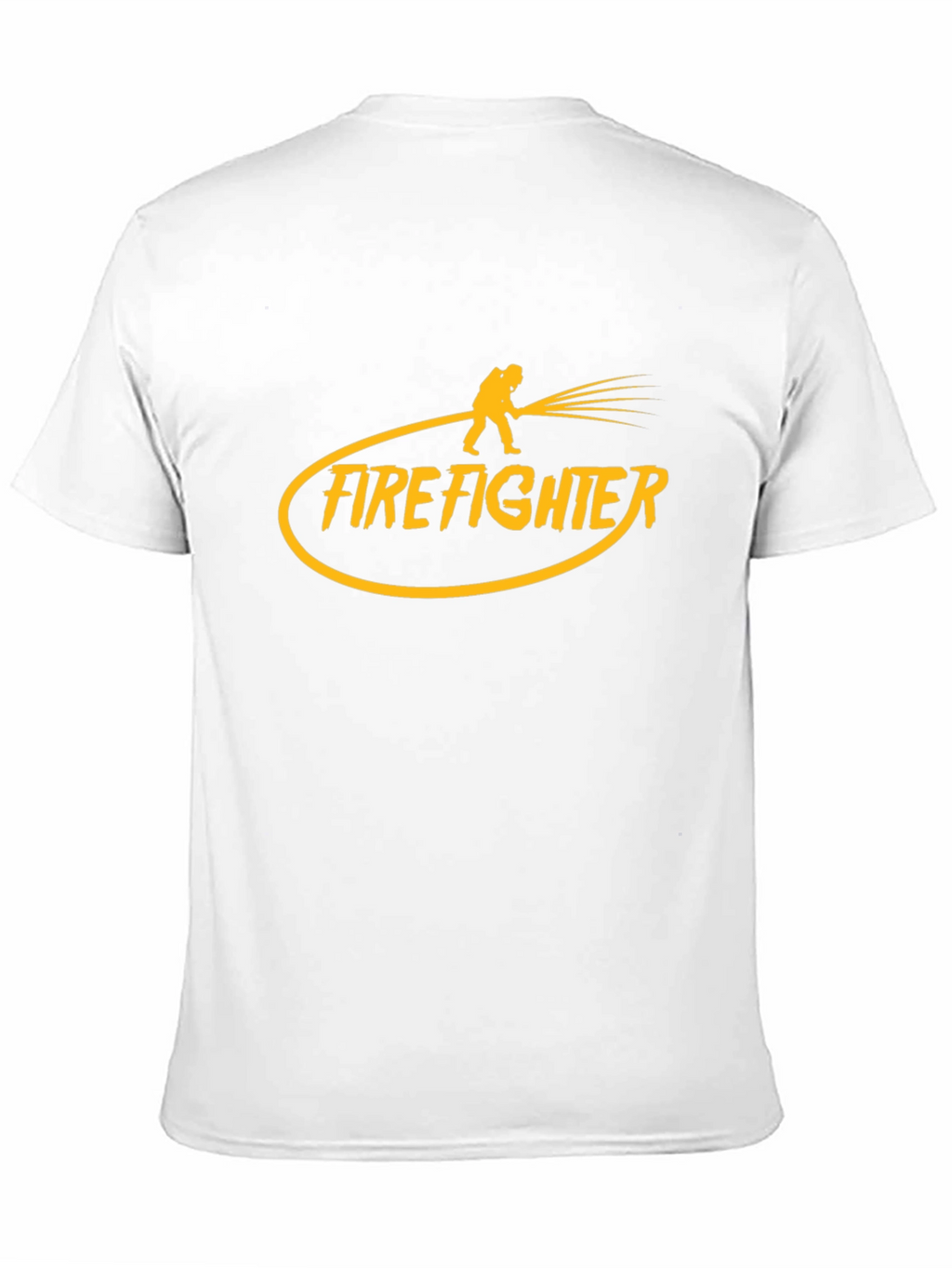 Firefighter Graphic Tee - Bold Black T-Shirt