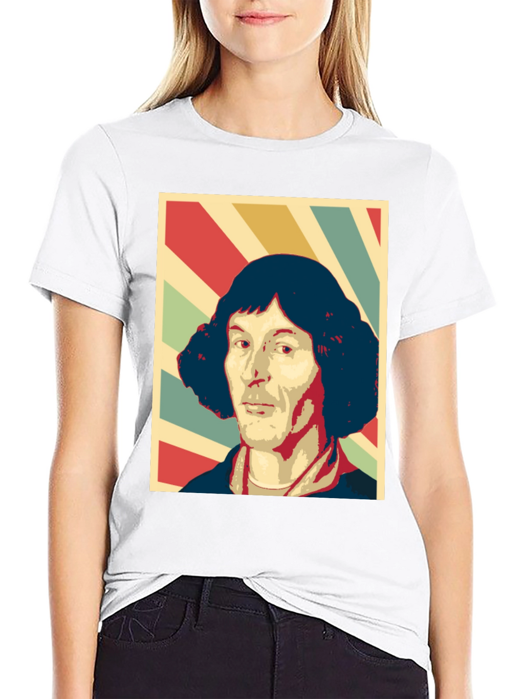 Copernicus Graphic T-Shirt - Black Crew Neck Tee
