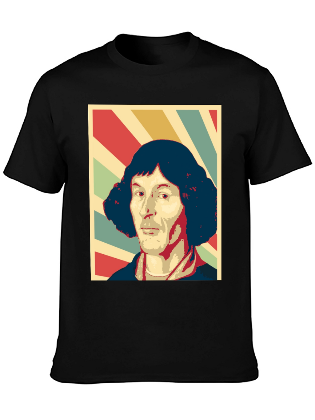 Copernicus Graphic T-Shirt - Black Crew Neck Tee