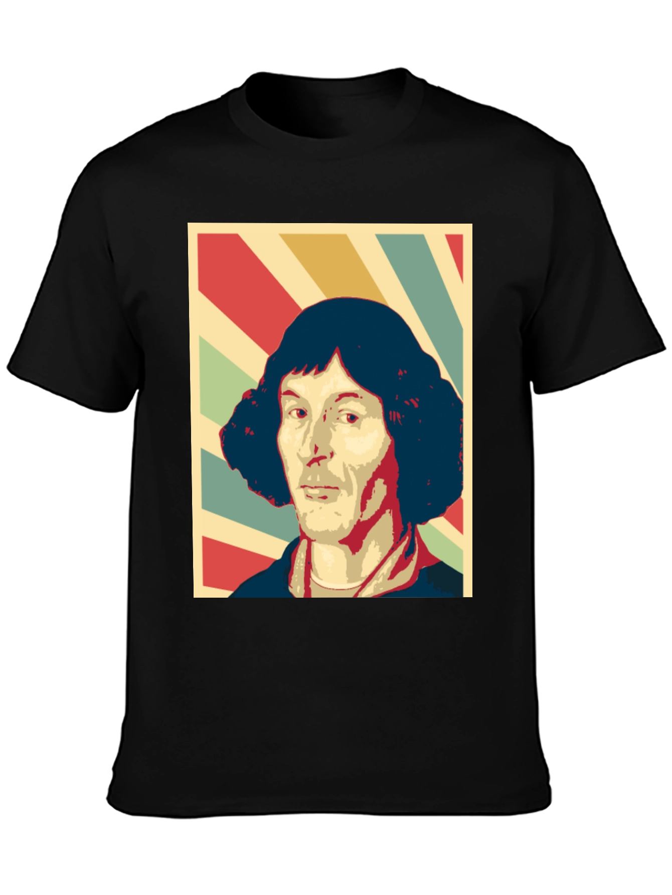 Copernicus Graphic T-Shirt - Black Crew Neck Tee