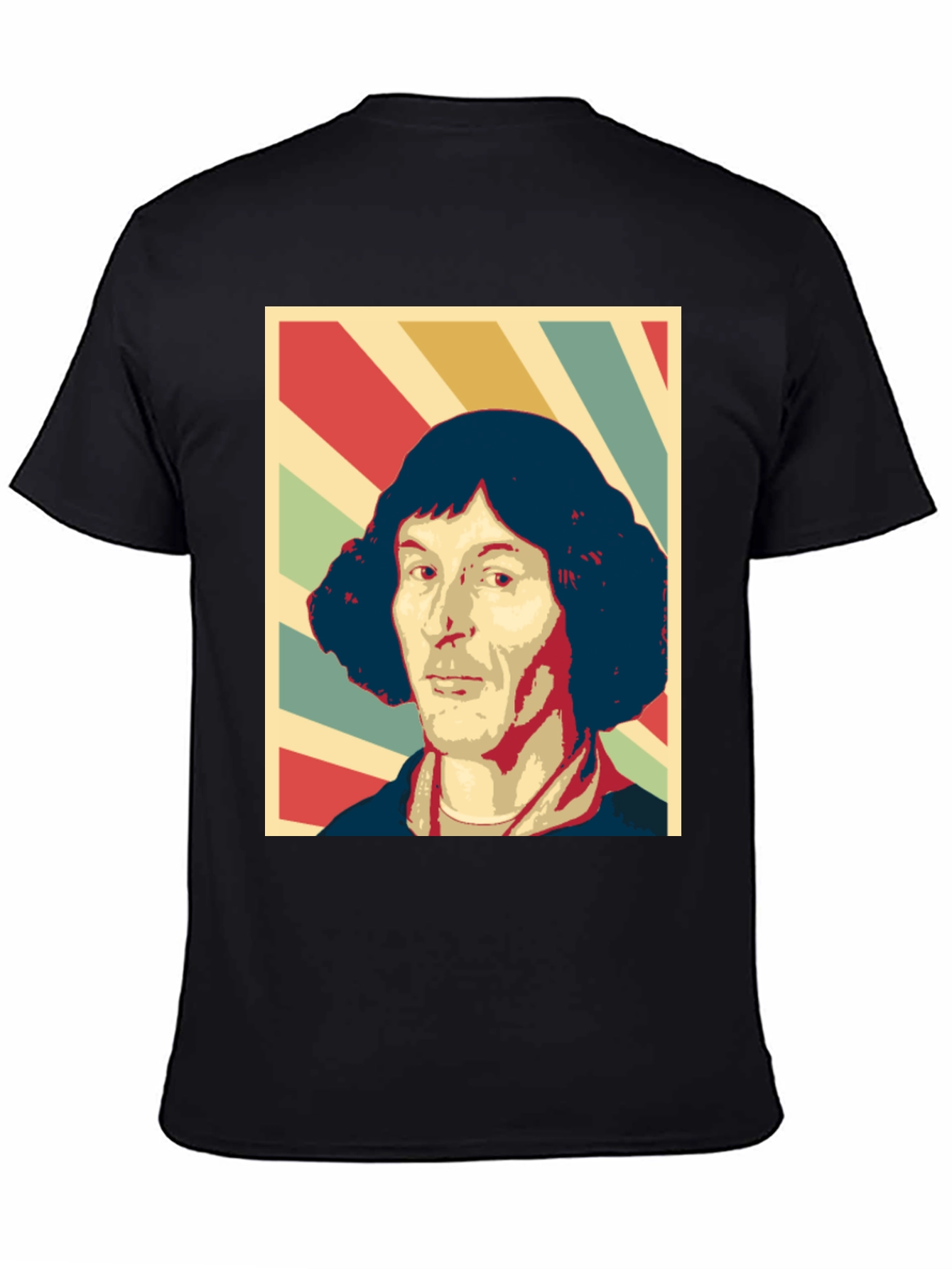 Copernicus Graphic T-Shirt - Black Crew Neck Tee