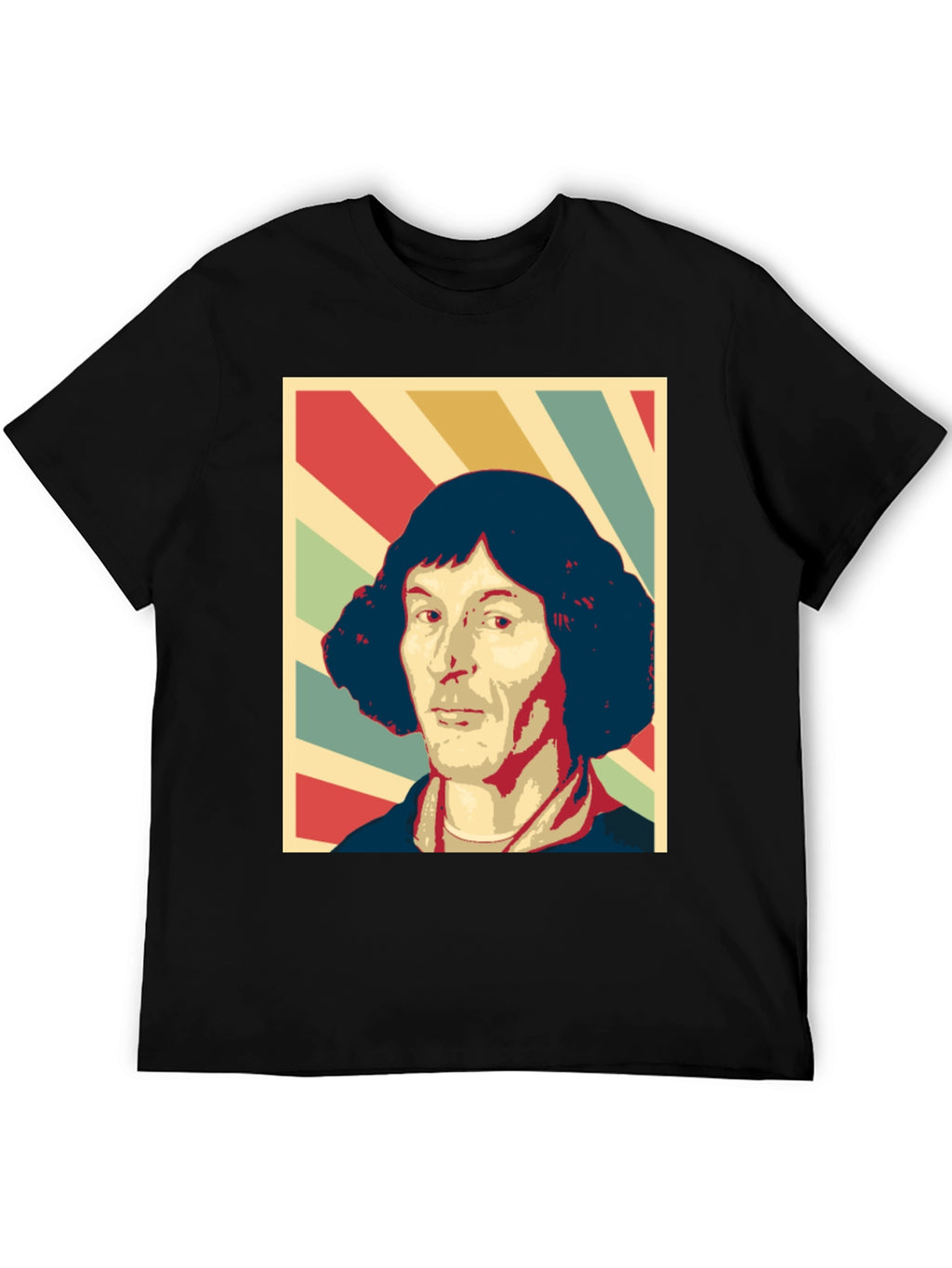 Copernicus Graphic T-Shirt - Black Crew Neck Tee