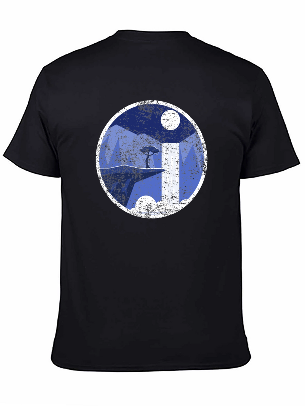 Yin Yang Landscape Graphic Tee