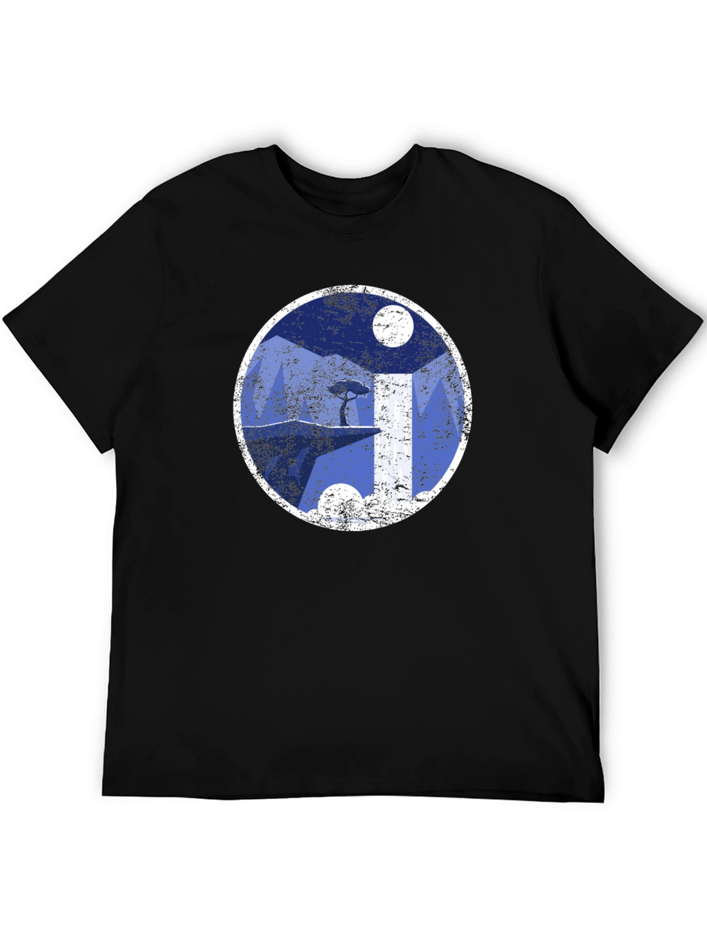 Yin Yang Landscape Graphic Tee