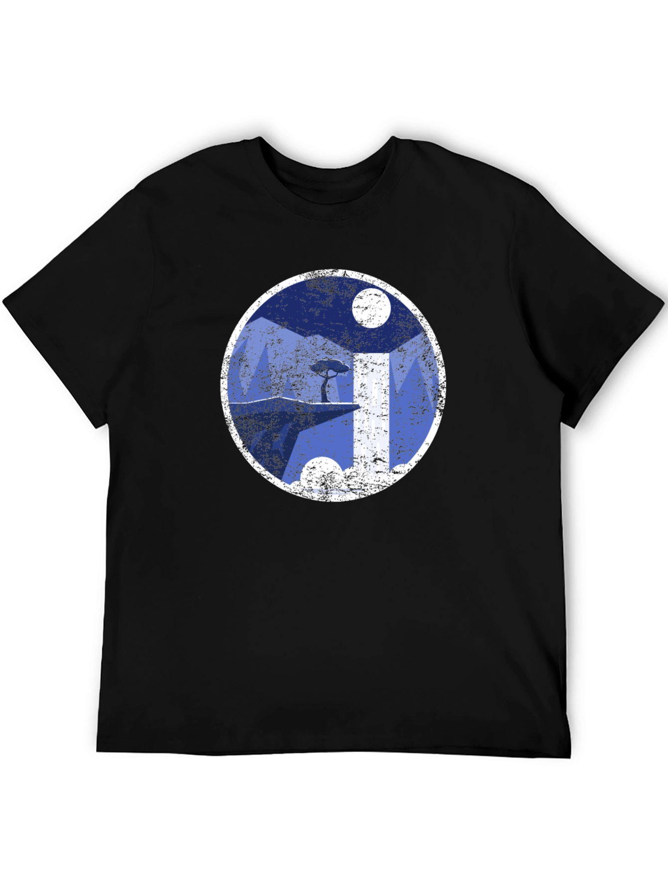 Yin Yang Landscape Graphic Tee