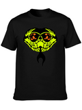 Cool Skull Graphic Black T-Shirt