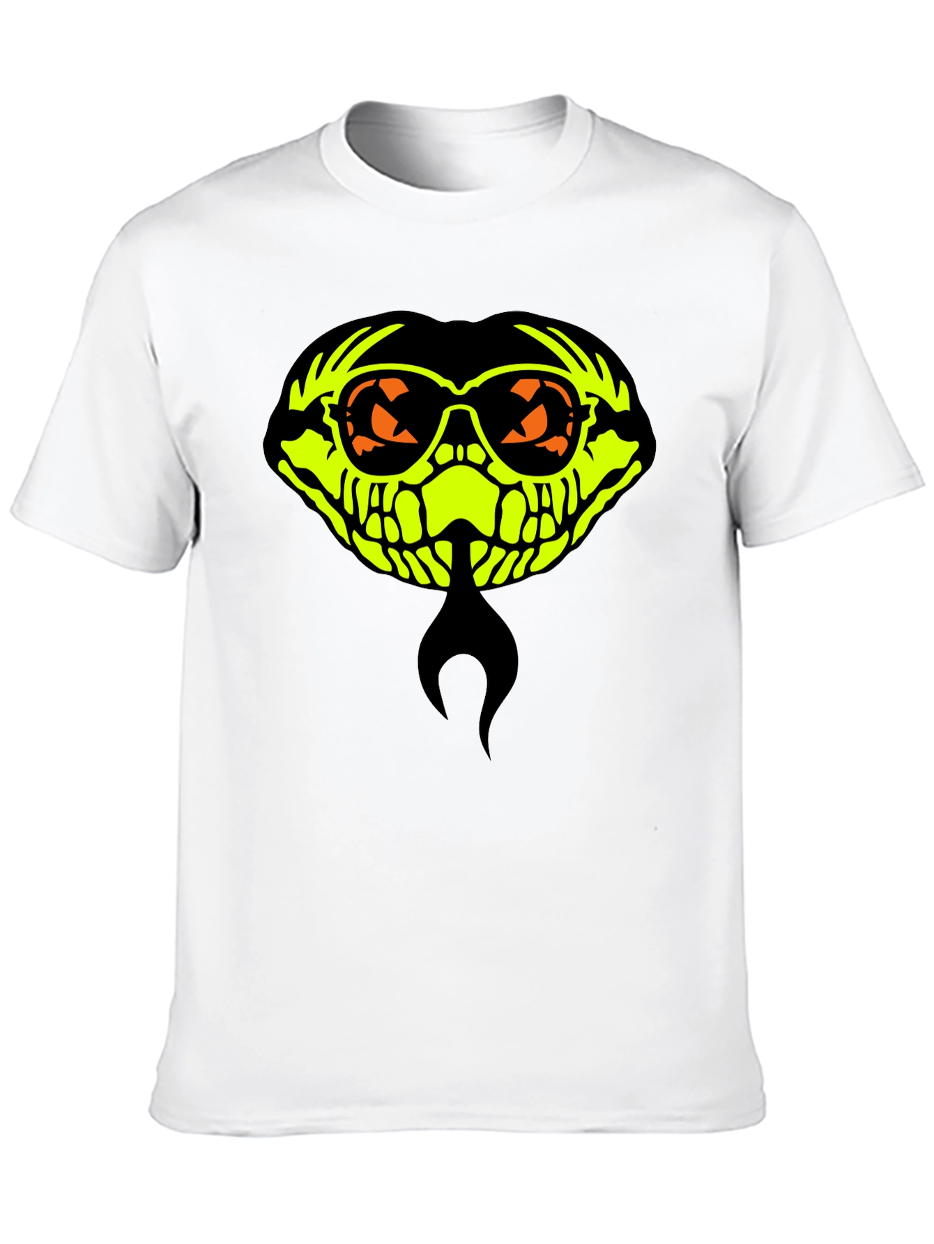 Cool Skull Graphic Black T-Shirt