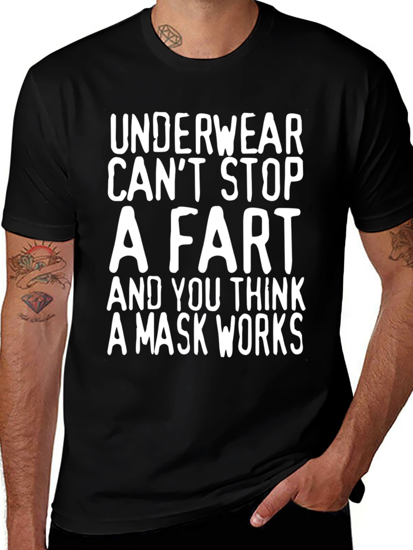 Funny Anti-Mask T-Shirt