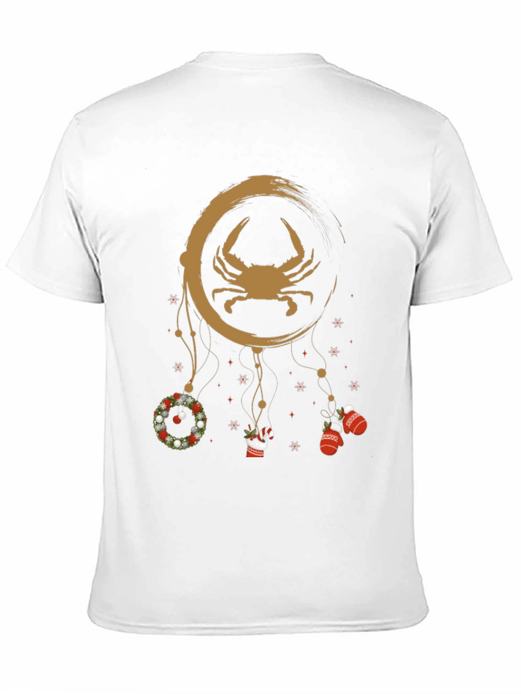 Festive Crab Dreamcatcher T-Shirt
