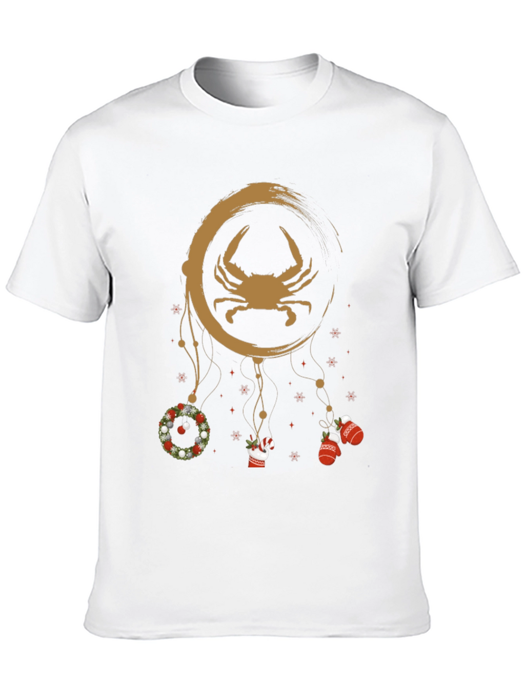 Festive Crab Dreamcatcher T-Shirt