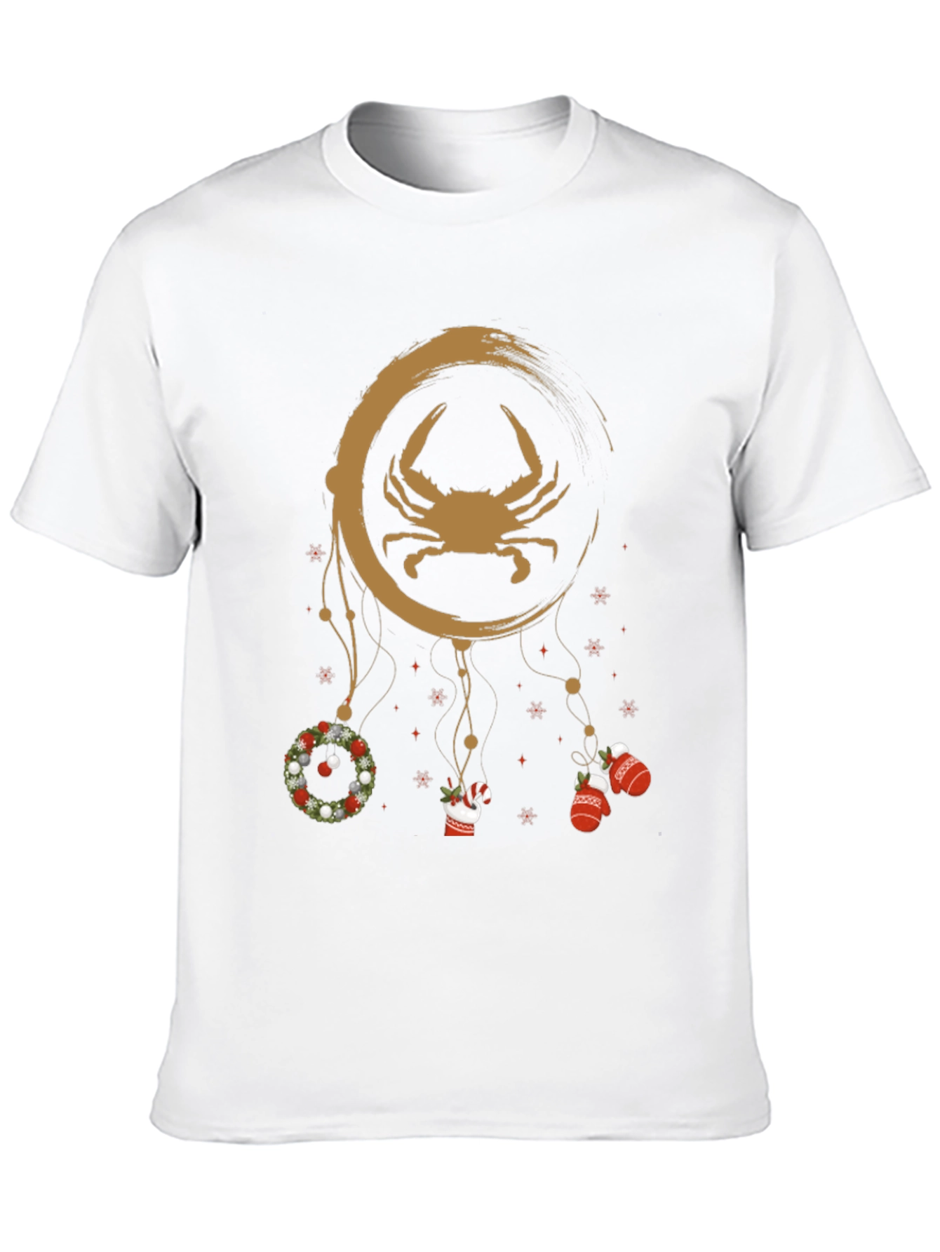 Festive Crab Dreamcatcher T-Shirt