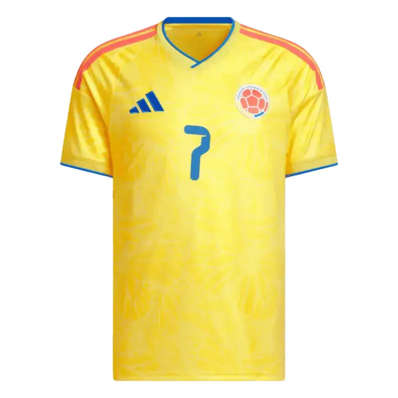 Luis Diaz 2026 Colombia Home Jersey Front