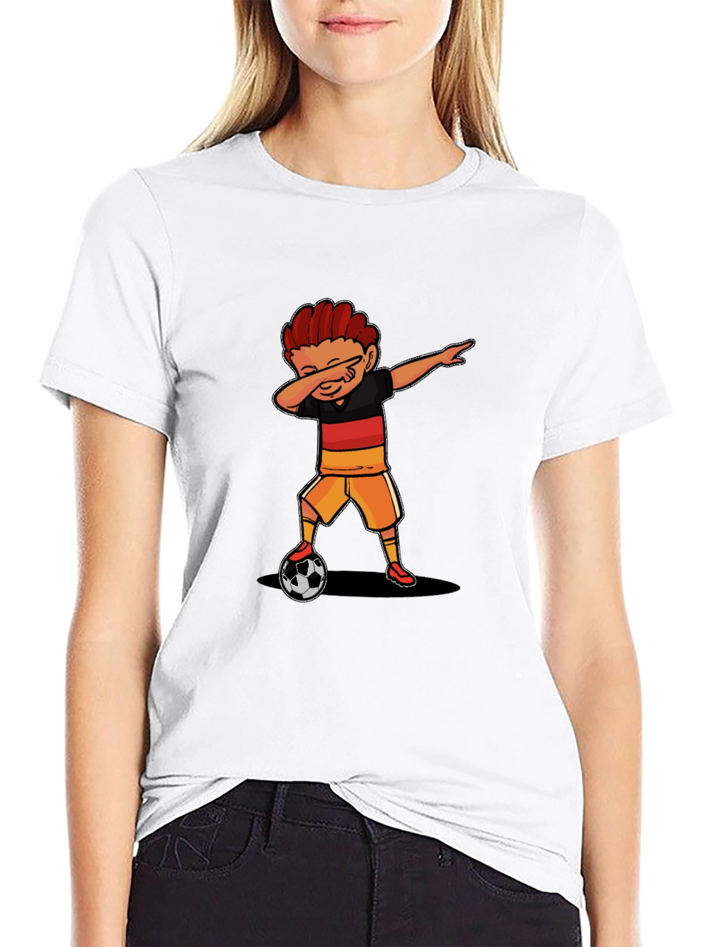 Germany Soccer Dab Boy T-Shirt