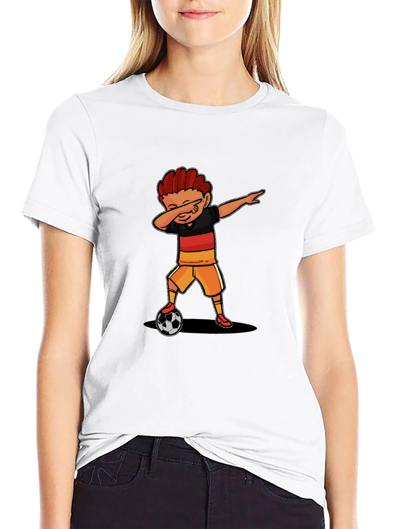 Germany Soccer Dab Boy T-Shirt