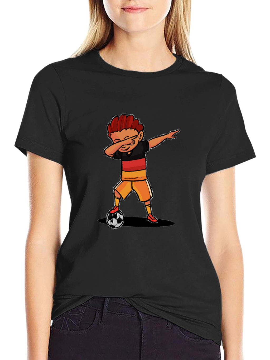 Germany Soccer Dab Boy T-Shirt