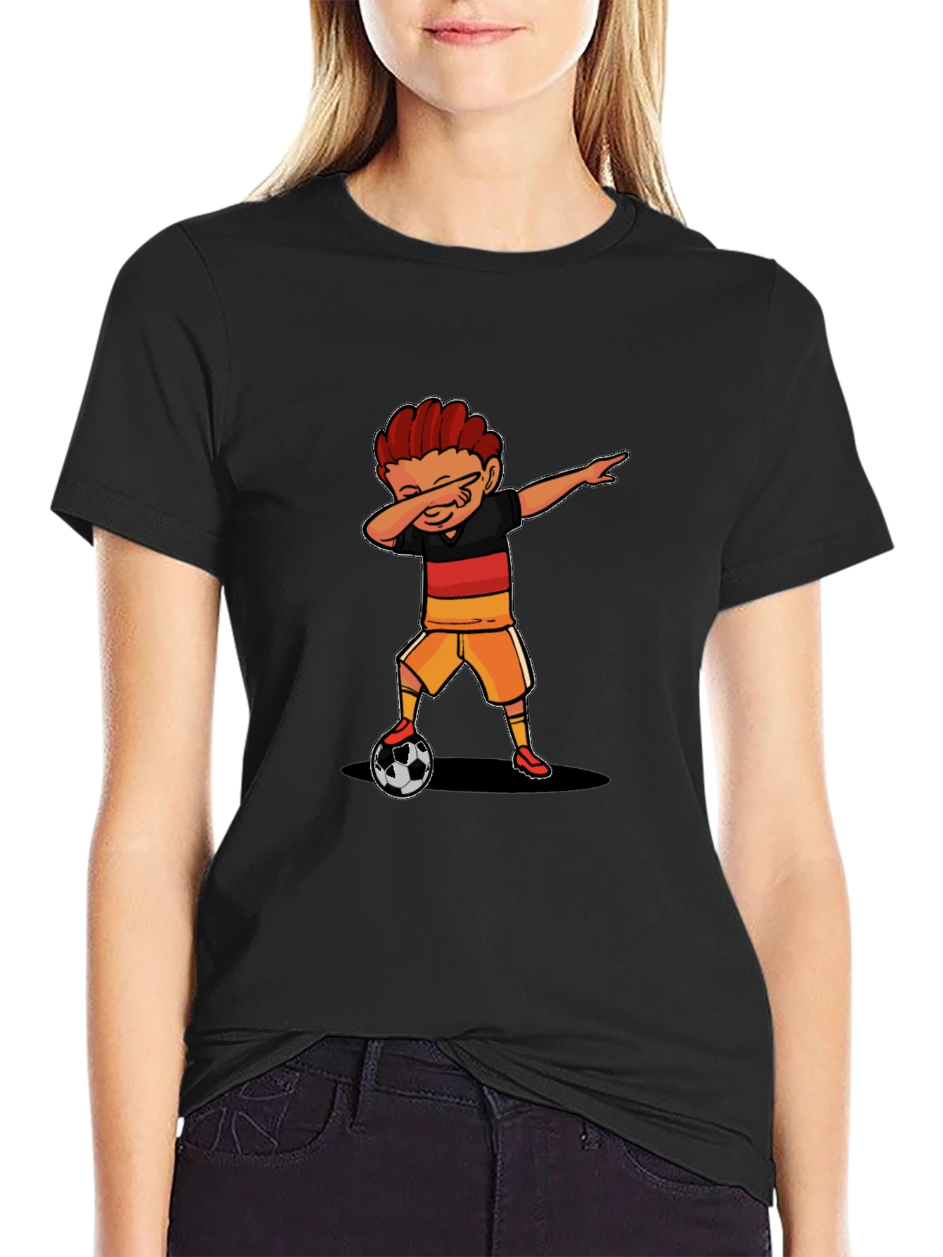 Germany Soccer Dab Boy T-Shirt