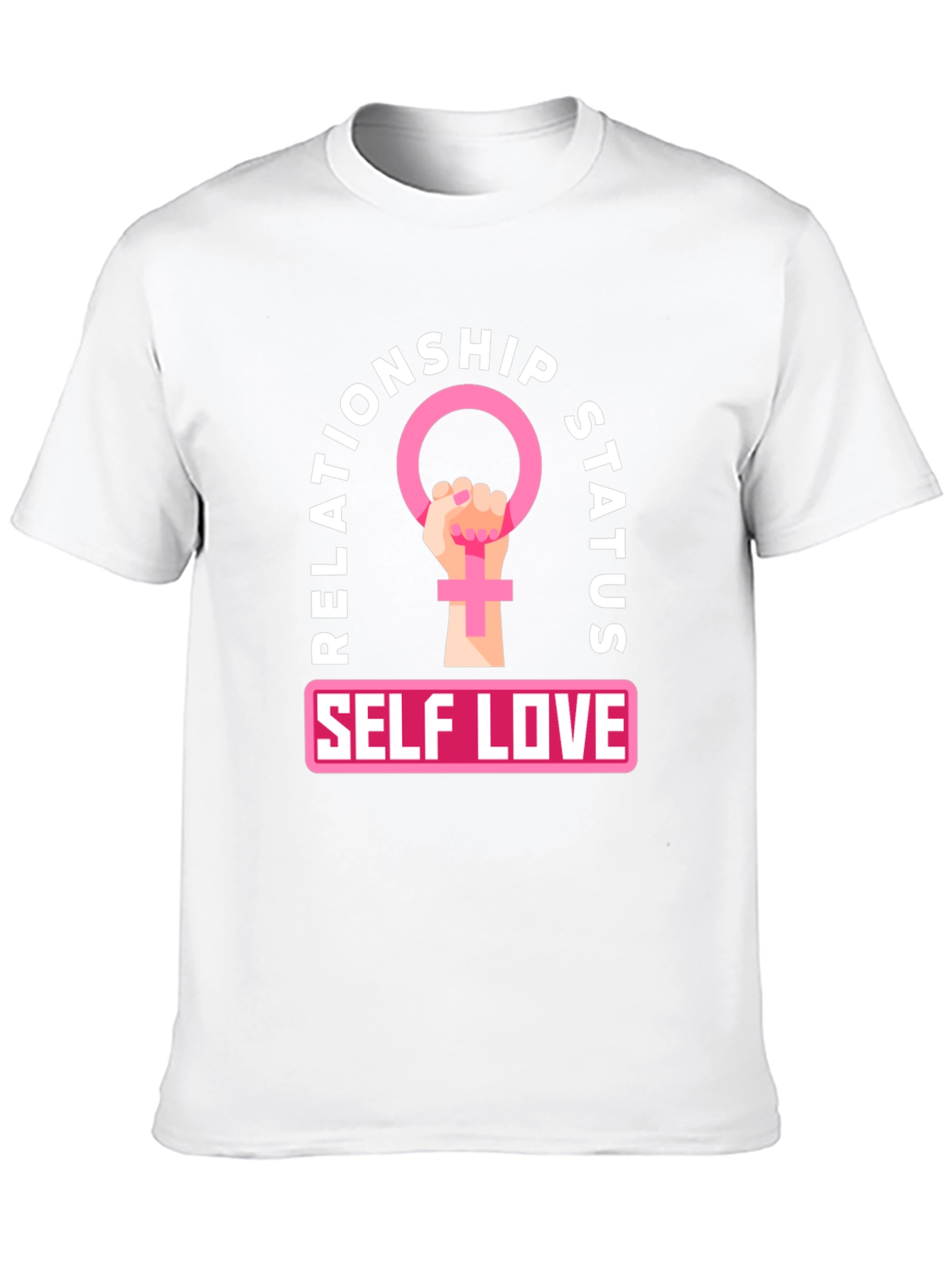 Self Love Relationship Status T-Shirt - Feminist Power Tee