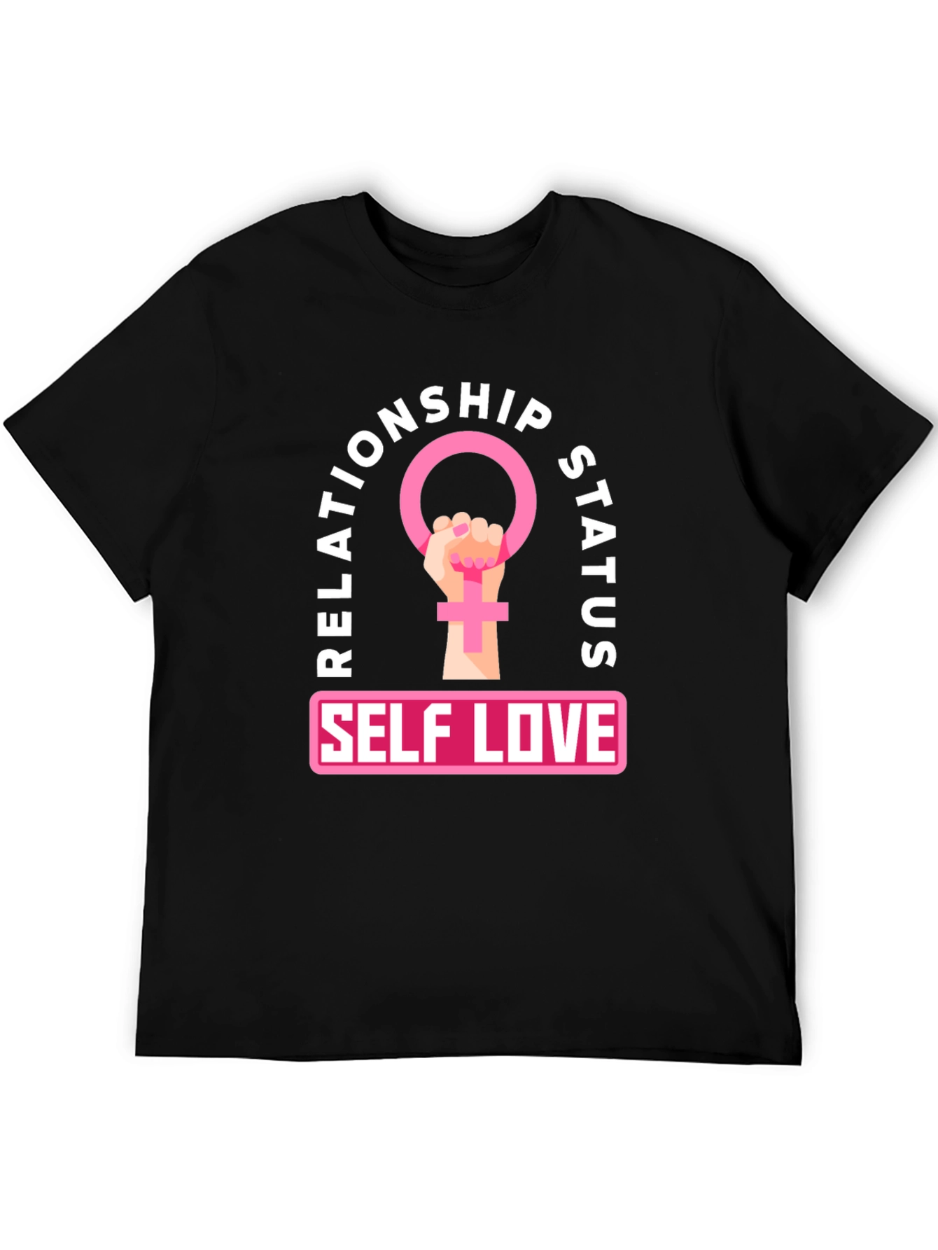 Self Love Relationship Status T-Shirt - Feminist Power Tee