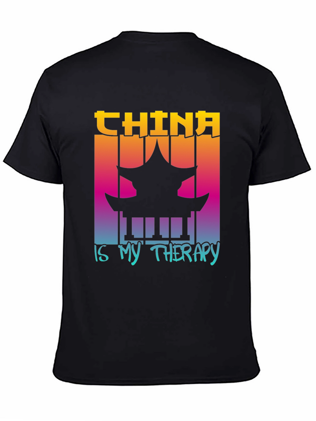 China is My Therapy Graphic Tee