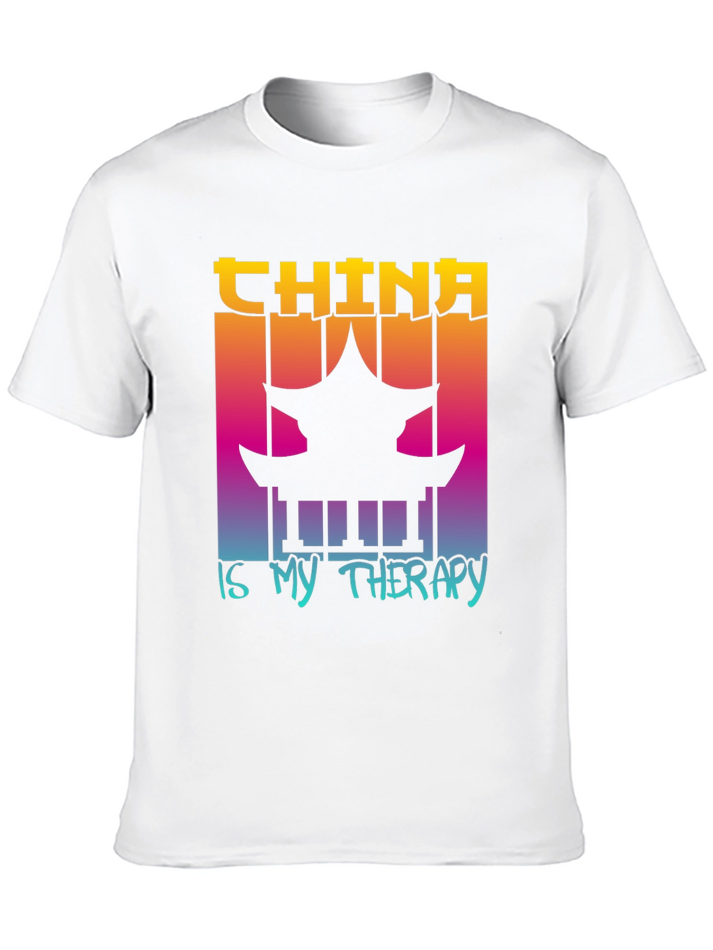 China is My Therapy Graphic Tee
